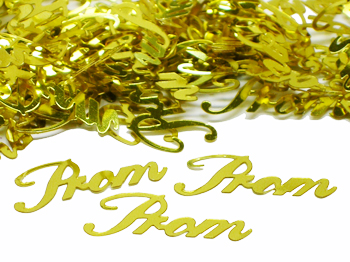 Prom Confetti, Gold